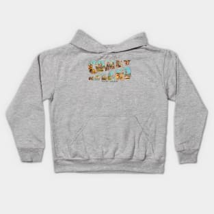 Greetings from Coney Island New York Kids Hoodie